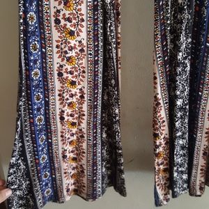 Wide leg vintage pants